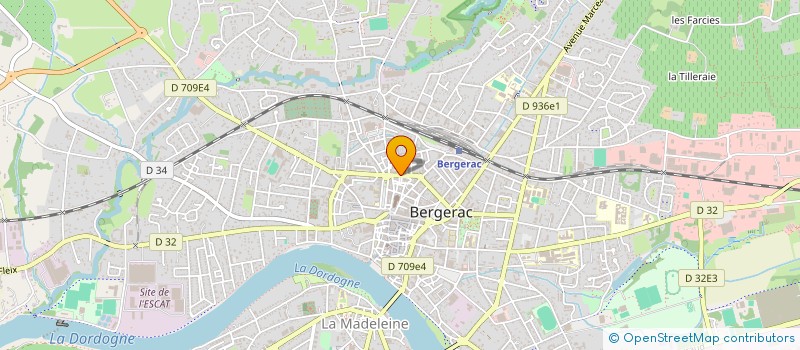 localisation de l'entreprise SCI MONTAIGNE à BERGERAC