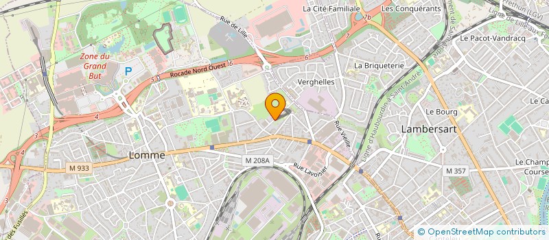 localisation de l'entreprise SCI MONTAIGNE à LILLE