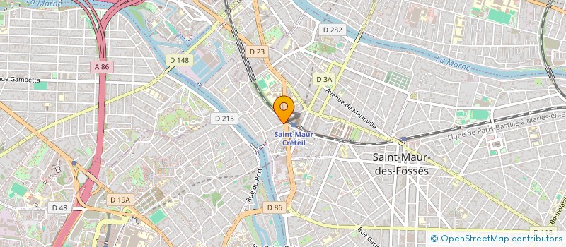 localisation de l'entreprise SCI MONTAIGNE à SAINT-MAUR-DES-FOSSES