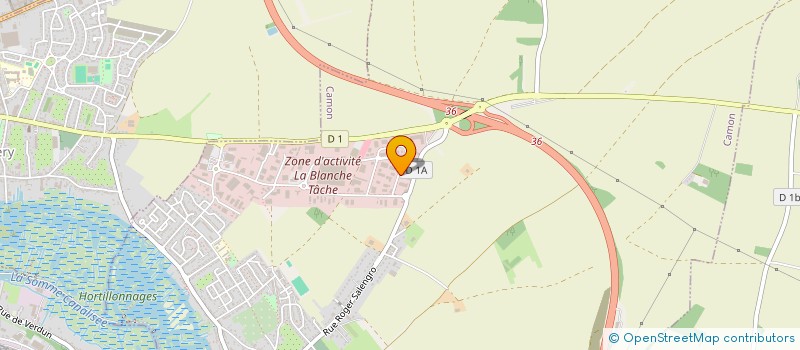 localisation de l'entreprise SCI MONTAIGNE 4  CAMON