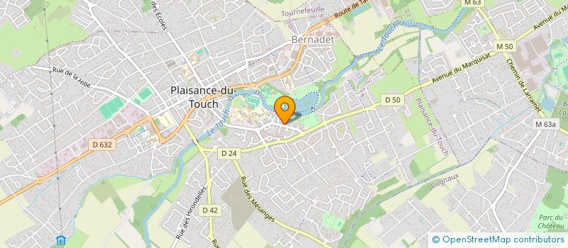 localisation de l'entreprise SCI MONTAIGNE  PLAISANCE-DU-TOUCH