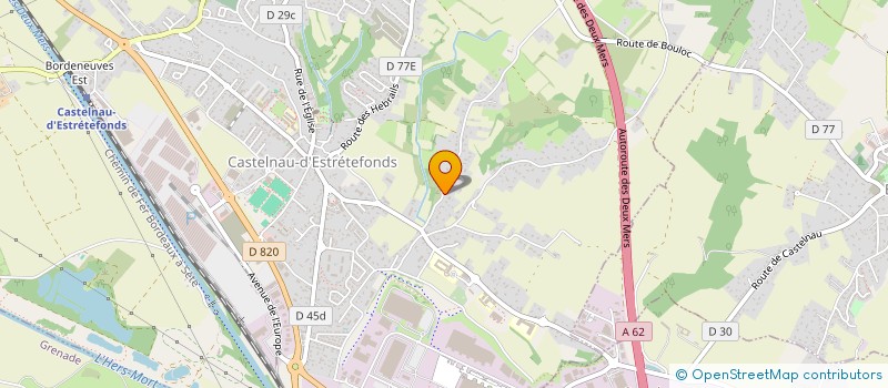 localisation de l'entreprise SCI MONTAIGNE  CASTELNAU-D'ESTRETEFONDS