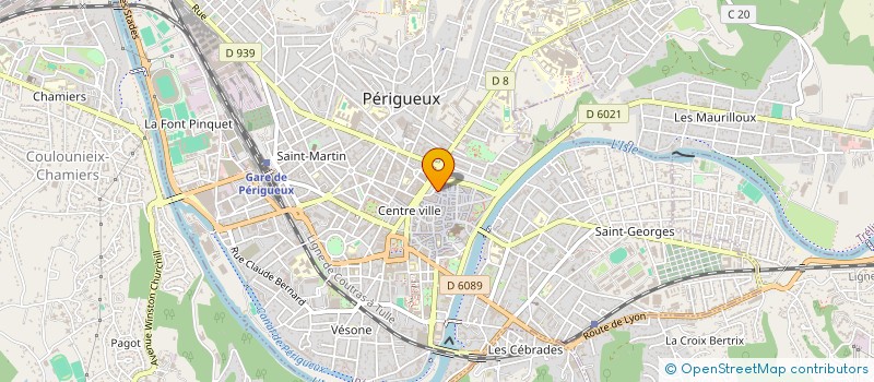 localisation de l'entreprise SCI MONTAIGNE à PERIGUEUX