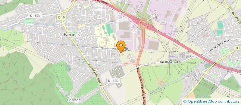 localisation de l'entreprise SCI MONTAIGNE  FAMECK