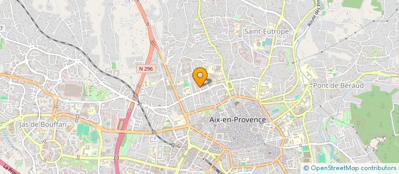 localisation de l'entreprise SCI MONTAIGNE à AIX-EN-PROVENCE