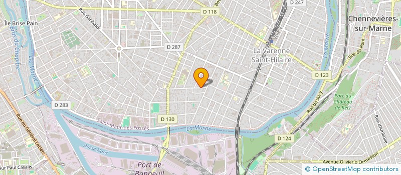 localisation de l'entreprise SCI MONTAIGNE 88 à SAINT-MAUR-DES-FOSSES