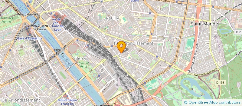 localisation de l'entreprise SCI MONTAIGNE  PARIS