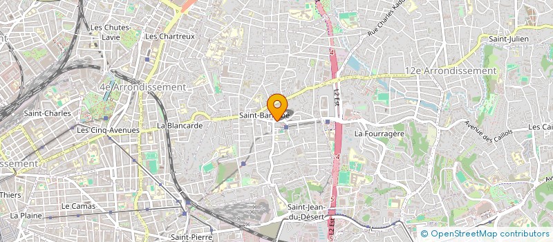 localisation de l'entreprise SCI MONTAIGNE 99 à MARSEILLE