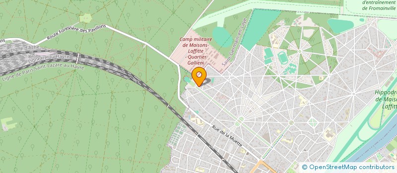 localisation de l'entreprise SCI MONTAIGNE MANDELIEU  MAISONS-LAFFITTE