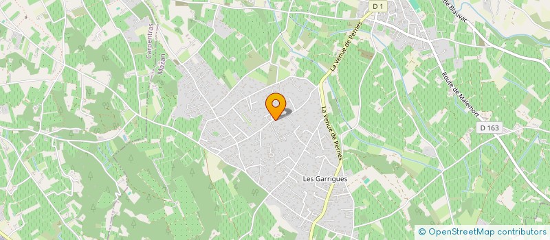 localisation de l'entreprise SCI MONTAL  MAZAN