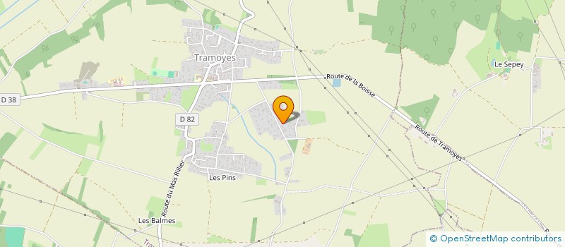 localisation de l'entreprise SCI MONTALBERTHO  TRAMOYES