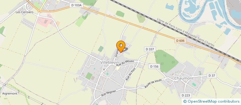 localisation de l'entreprise SCI MONTALEAU  CHAUMONT