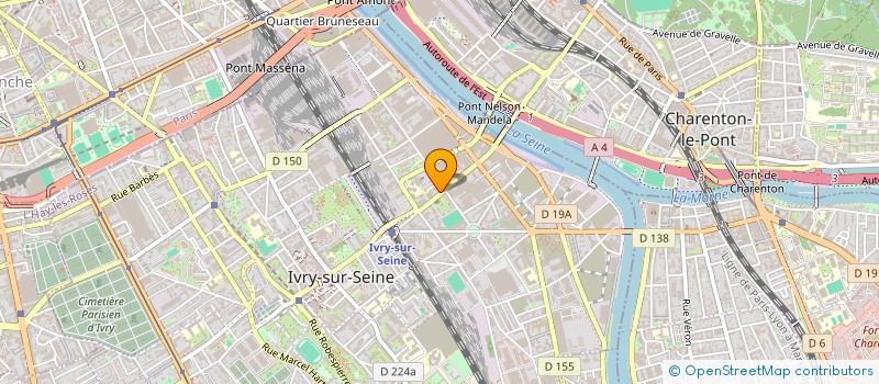 localisation de l'entreprise SCI MONTALEGRE à IVRY-SUR-SEINE