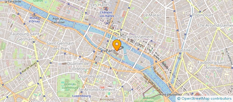 localisation de l'entreprise SCI MONTALEMBERT PERRONET  PARIS