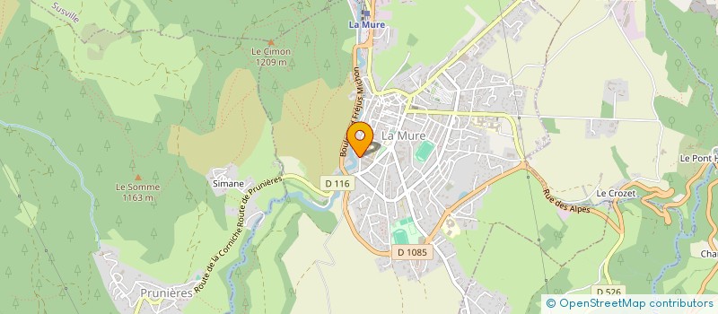 localisation de l'entreprise SCI MONTANER  LA MURE