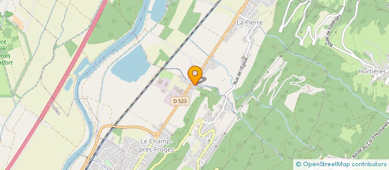 localisation de l'entreprise SCI MONTANITA  LE CHAMP-PRES-FROGES