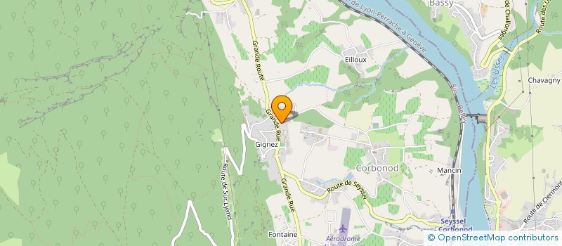 localisation de l'entreprise SCI MONTAPIAN  CORBONOD