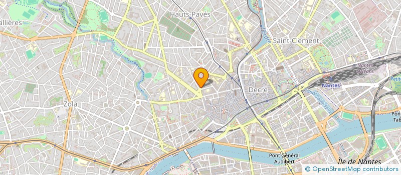 localisation de l'entreprise SCI MONTAPLAN  NANTES