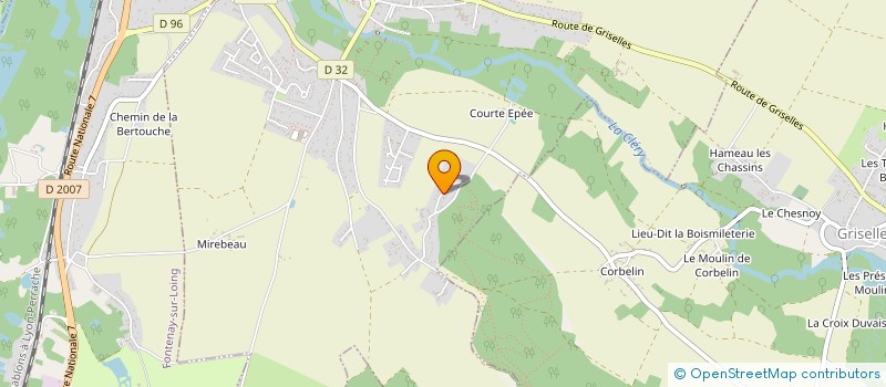 localisation de l'entreprise SCI MONTARGIS NEUILLY à FERRIERES-EN-GATINAIS