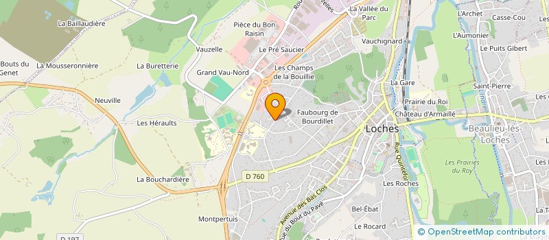 localisation de l'entreprise SCI MONTASSIER  SAINT-ROCH