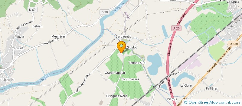 localisation de l'entreprise SCI MONTAUBAN  MONTAUBAN