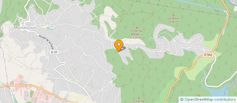 localisation de l'entreprise SCI MONTAULAC  MONTAUROUX