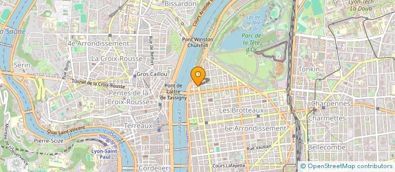 localisation de l'entreprise SCI MONTBLANC  LYON