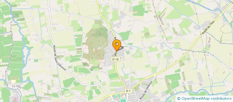 localisation de l'entreprise SCI MONTBLANC  LE THOR