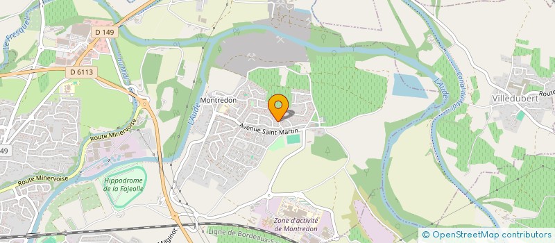 localisation de l'entreprise SCI MONTCAL à CARCASSONNE