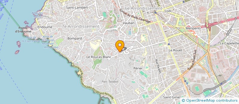 localisation de l'entreprise SCI MONTCAR à MARSEILLE