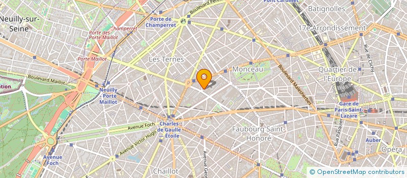 localisation de l'entreprise SCI MONTCHAUVET-OIP  PARIS