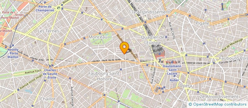 localisation de l'entreprise SCI MONTCHIGNON  PARIS