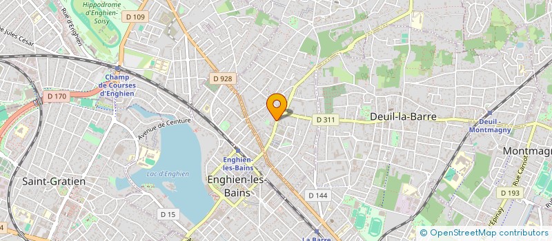 localisation de l'entreprise SCI MONTDIDIER  MONTMORENCY