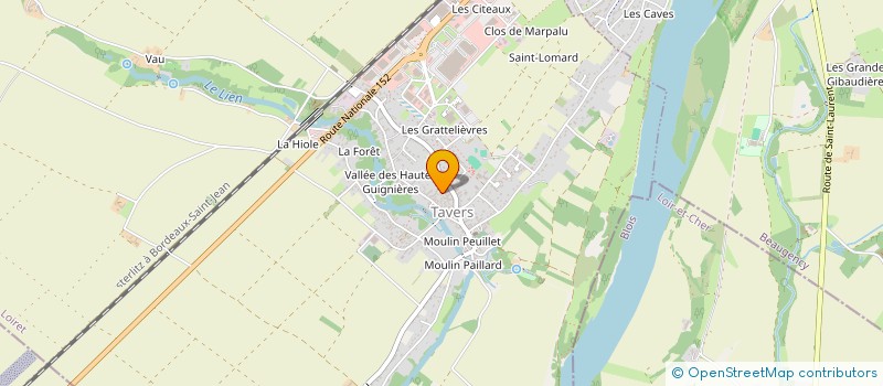 localisation de l'entreprise SCI MONTE à TAVERS