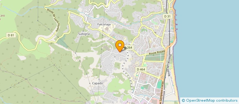 localisation de l'entreprise SCI MONTE CARLO à FURIANI
