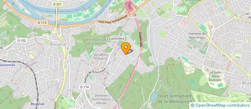 localisation de l'entreprise SCI MONTE CRISTO  CHATEAUNEUF-GRASSE