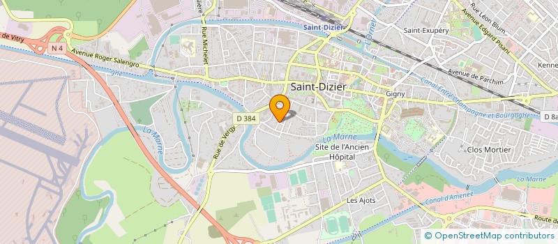 localisation de l'entreprise SCI MONTE CRISTO à SAINT-DIZIER