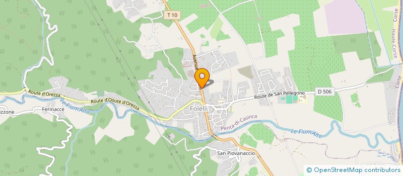 localisation de l'entreprise SCI MONTE SAN PETRONE à FURIANI