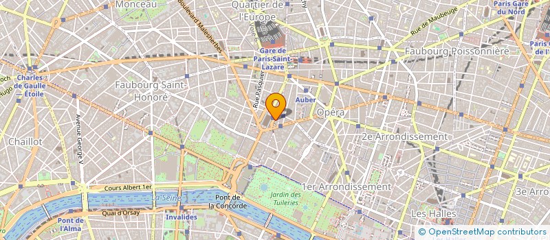 localisation de l'entreprise SCI MONTEA MESNIL 1  PARIS