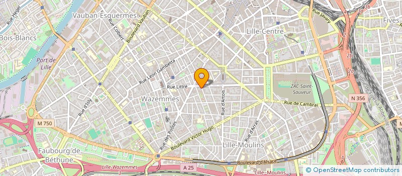 localisation de l'entreprise SCI MONTEBELLO 39 à LILLE