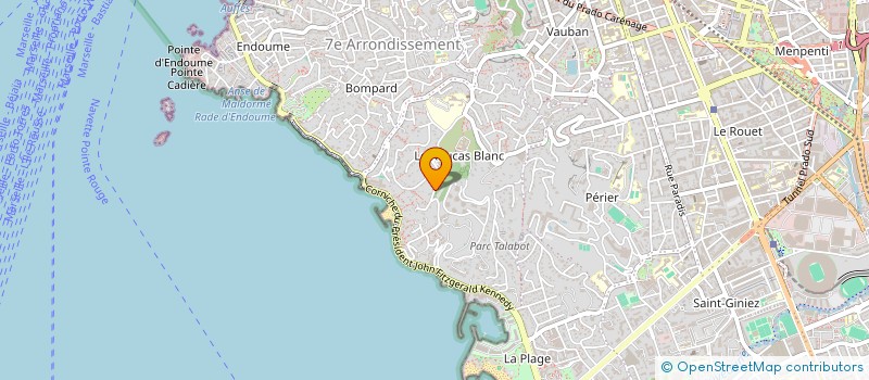 localisation de l'entreprise SCI MONTEBELLO à MARSEILLE