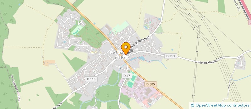 localisation de l'entreprise SCI MONTEBELLO  LE CHATELET-EN-BRIE