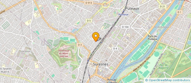 localisation de l'entreprise SCI MONTEBELLO à SURESNES