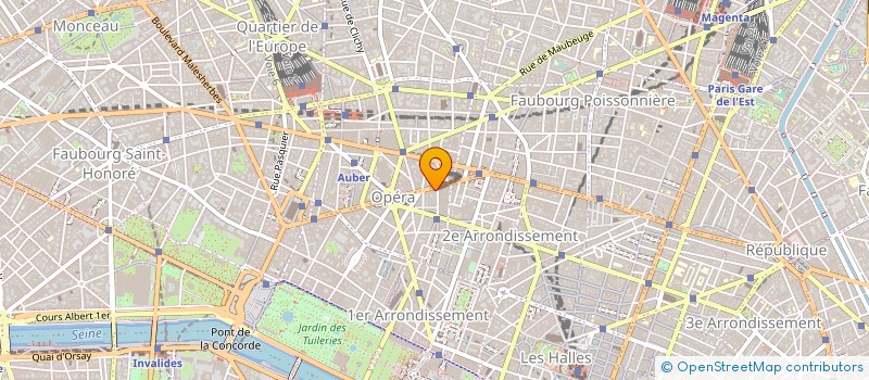 localisation de l'entreprise SCI MONTECHISTO à PARIS