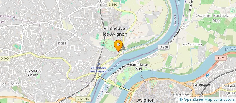 localisation de l'entreprise SCI MONTEE DE LA TOUR  VILLENEUVE-LES-AVIGNON