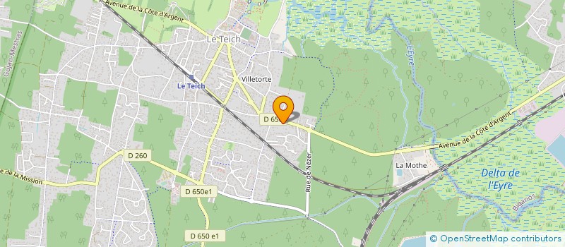 localisation de l'entreprise SCI MONTEE MAZON  LE TEICH