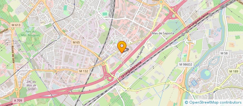 localisation de l'entreprise SCI MONTEIL à LATTES