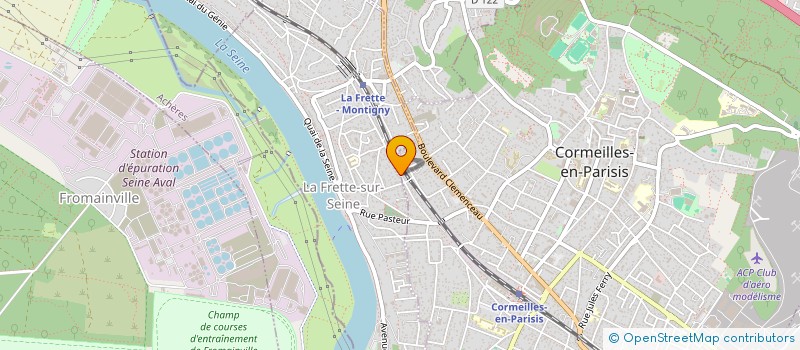 localisation de l'entreprise SCI MONTEIL  LA FRETTE-SUR-SEINE