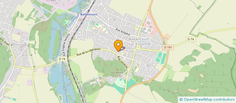 localisation de l'entreprise SCI MONTEIRO à BALLANCOURT-SUR-ESSONNE