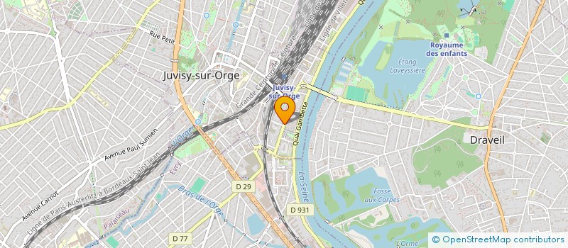 localisation de l'entreprise SCI MONTEIRO  JUVISY-SUR-ORGE